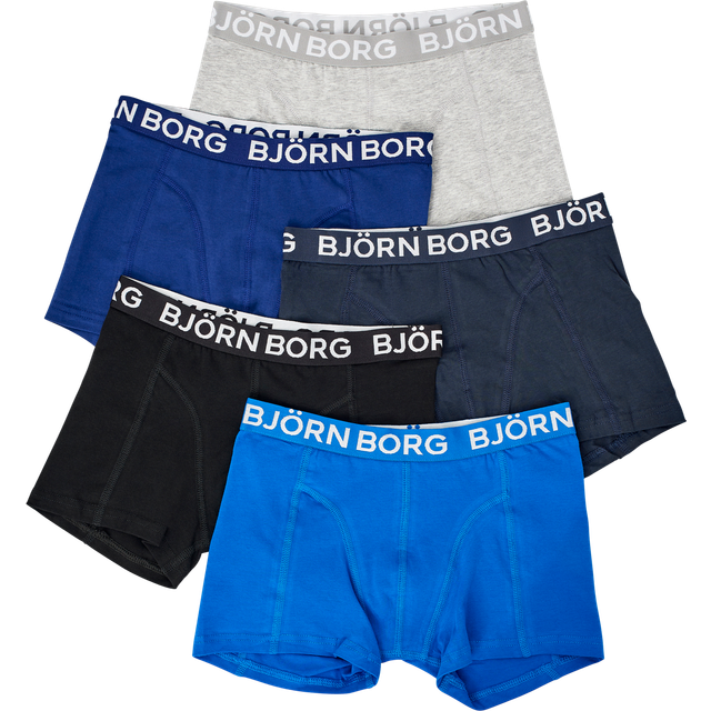 BJÖRN BORG Core Boxer 5P |Svart |122-128