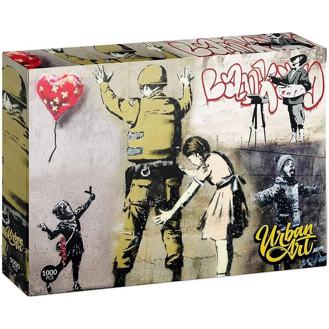 University Games U08574 Banksy Graffiti Painter Urban Art Puzzle