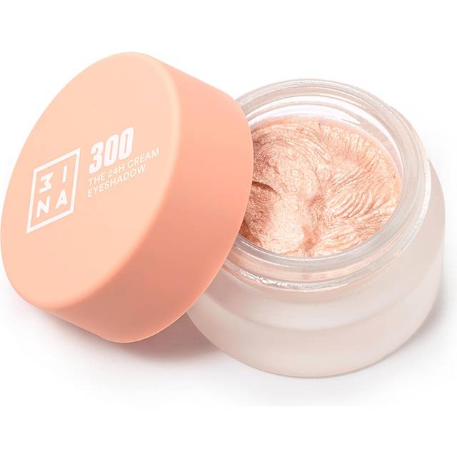 3INA MAKEUP – The 24h Cream Eyeshadow 300 – rosa nude ögonskugga med krämig konsistens – matt skimrande och glitter ögonskuggsfinish – vattentät kräm ögonskugga – vegan – cruelty free