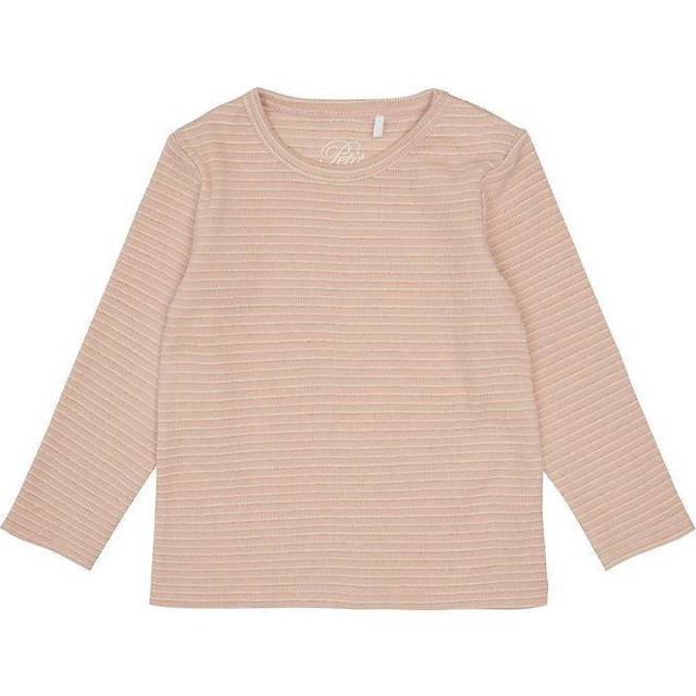 Petit by Sofie Schnoor Tröja - Elenor - Light Rose m. Ränder - Sofie Schnoor - 68 - Tröja