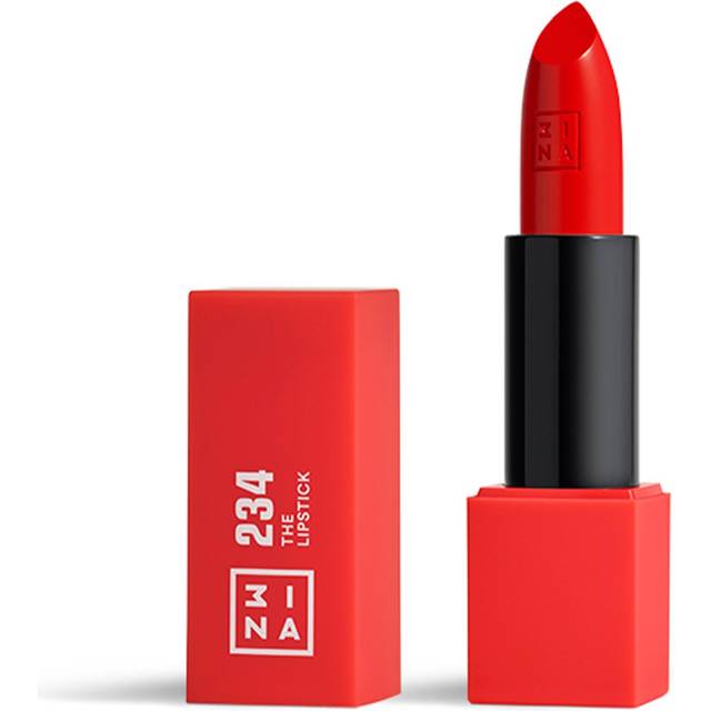 3ina MAKEUP - Vegan - Cruelty Free - The Lipstick 234 - Light Red Lipstick - 5h Lasting Lipstick - Highly Pigmented - Matte - Vanilla Scented - Lipsti