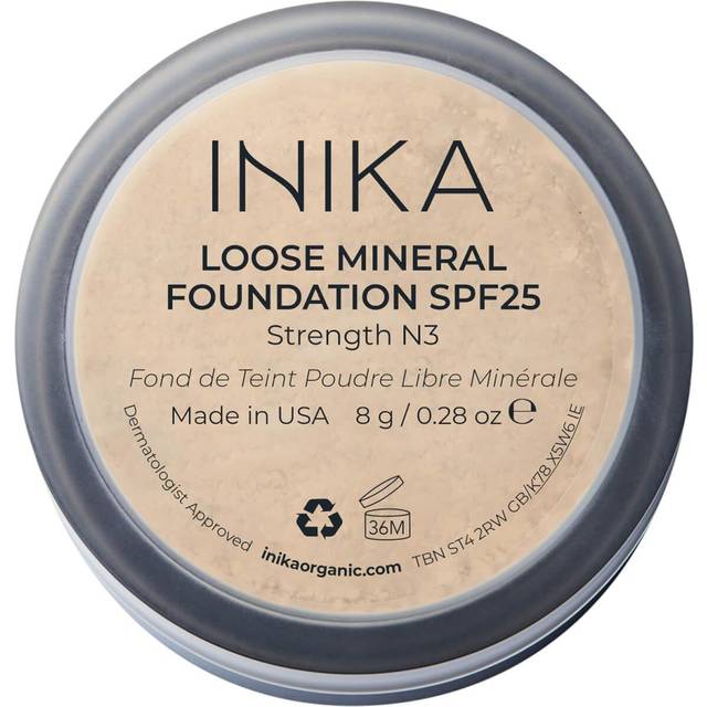 Inika Organic Loose Mineral Foundation SPF25 Strength