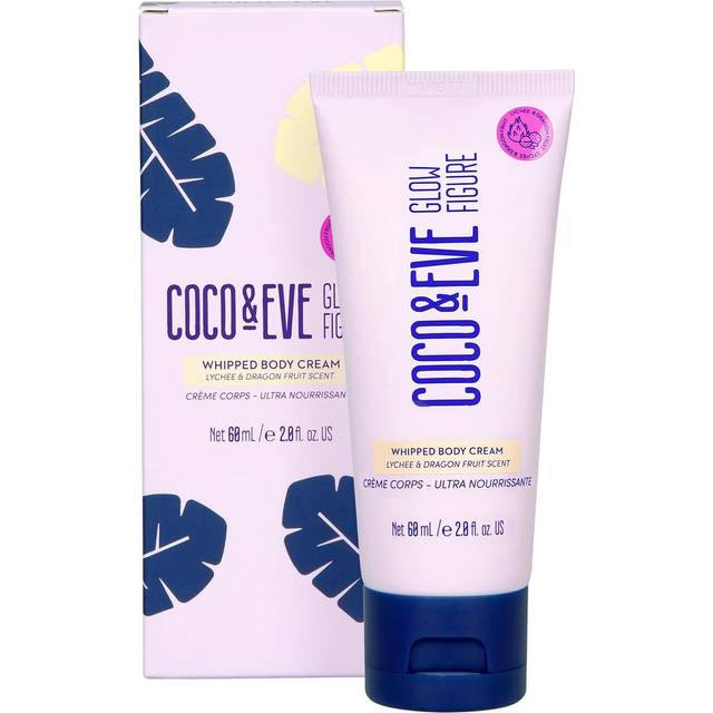 Coco & Eve Glow Figure Whipped Body Cream Lychee and Dragon Fruit Scent - (Various Sizes) - 60ml