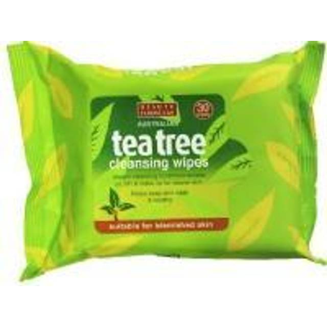 Beauty Formulas Tea Tree Cleansing Wipes 30 stk