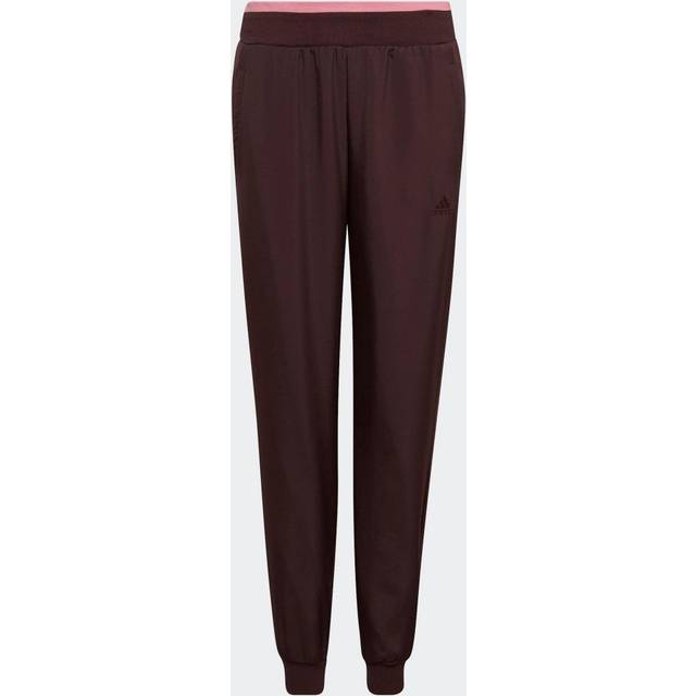 All SZN Fleece Pants - Shadow Maroon / Bliss Pink