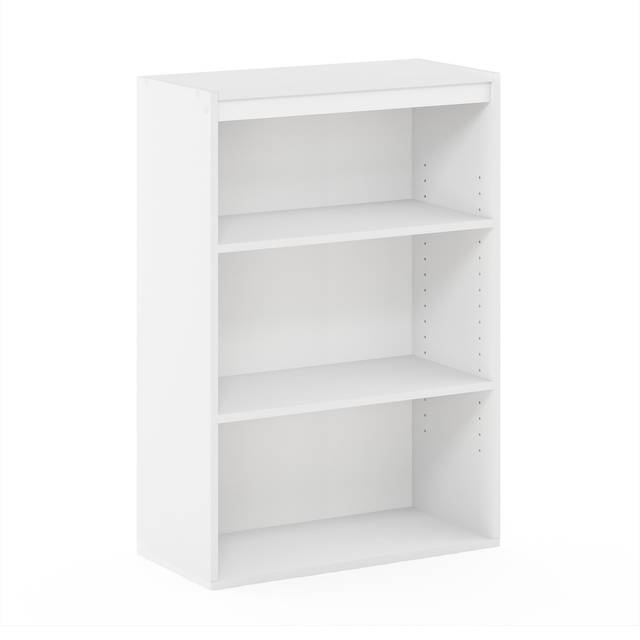 Furinno Pasir 3 Tier Open Shelf, Steam Beech