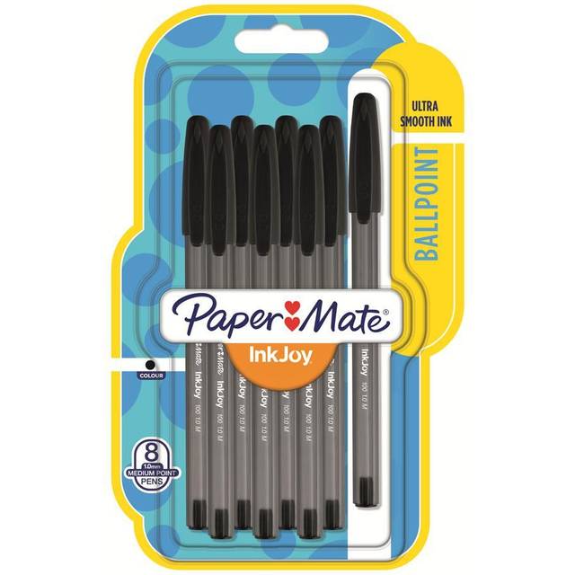 Papermate Inkjoy 100 Black Ballpoint Pens