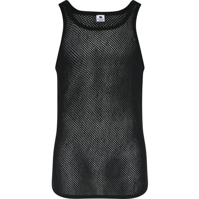 DOVRE Dovre Wool Mesh Tank Top |Black |L