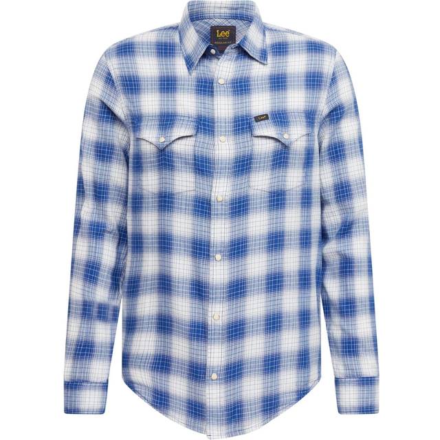 WHITELISTED Herrtröja med ren normal western, Anthem Blue, S