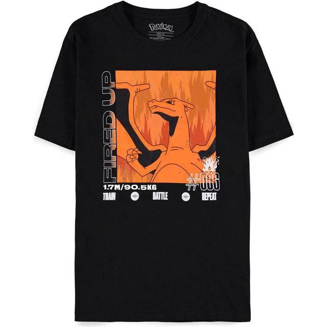 POKEMON - Dracaufeu - T-Shirt Homme (L)