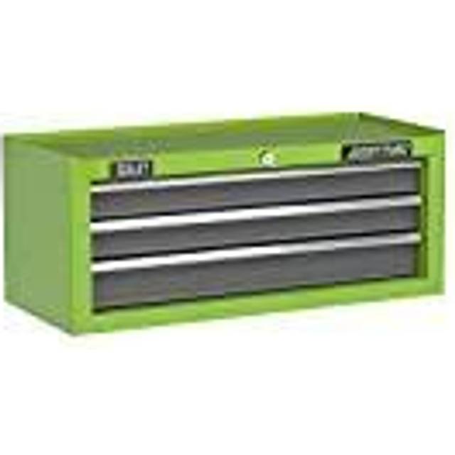 Sealey AP22309BBHV Mid-Box 3 Drawer with Ball Bearing Slides - Green/Grey