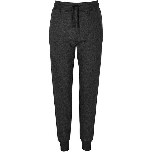 (XXL, Charcoal Marl) SOLS Unisex Adult Jumbo Organic Slim Jogging Bottoms