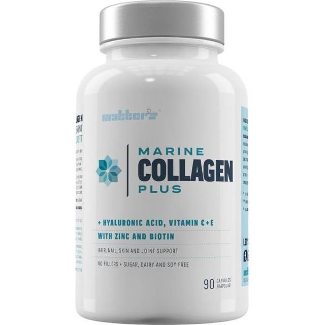 Matters Marine Collagen+ C+E & Hyaluron, Biotin & Zink 90 kapslar