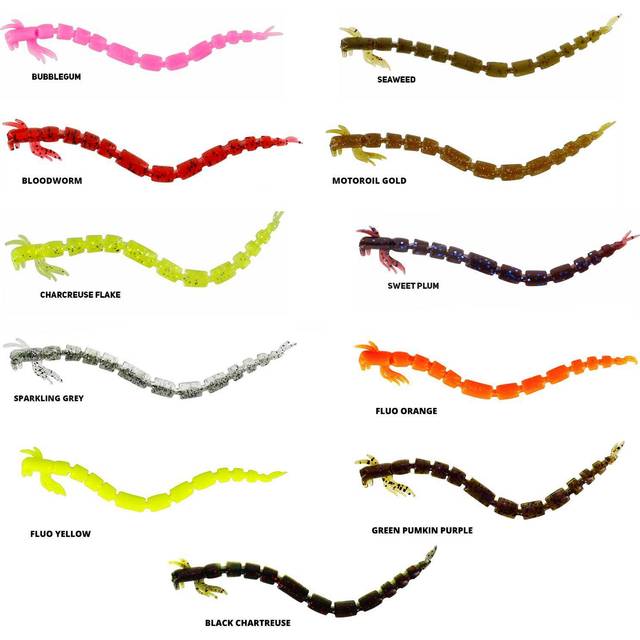 BloodTeez 5,5 cm Fluo Yellow 10-pack
