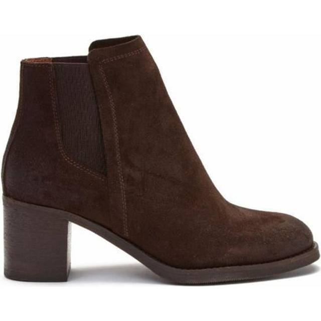 Chatham ladies savannah suede heeled chelsea boots