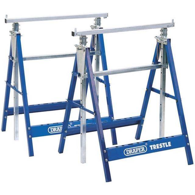 Draper pair of telescopic trestle/saw horse 54053