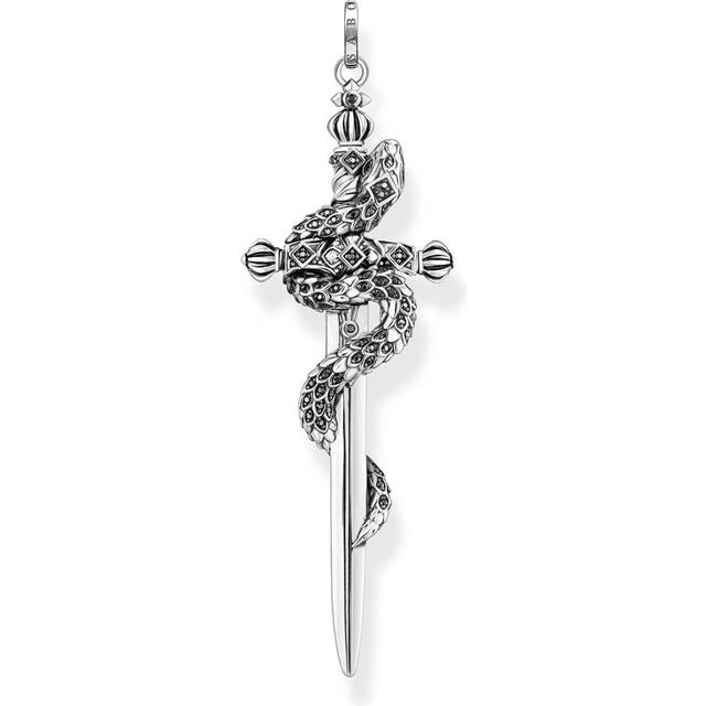 THOMAS SABO Mystic Snake Sword Pendant, Silver