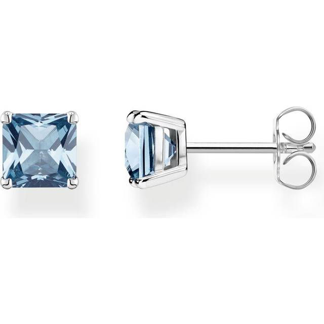 Thomas Sabo Ear studs with blue stone silver dark-blue H2174-699-32 - blue/silver-coloured - one size