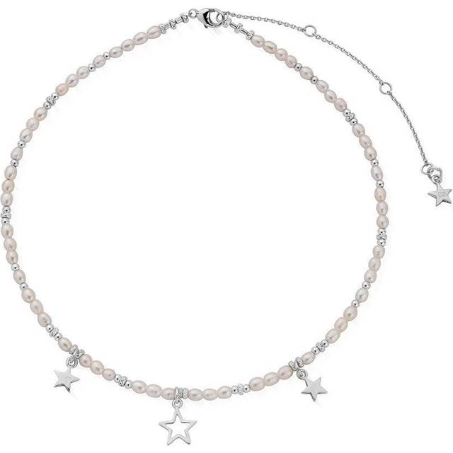 Confetti Falls Silver Life Long Magic Pearl Necklace SNLLMAGIC