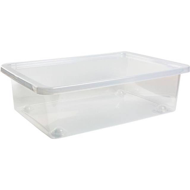 NORDISKA PLAST Förvaringsbox Bedroller transparent 30L