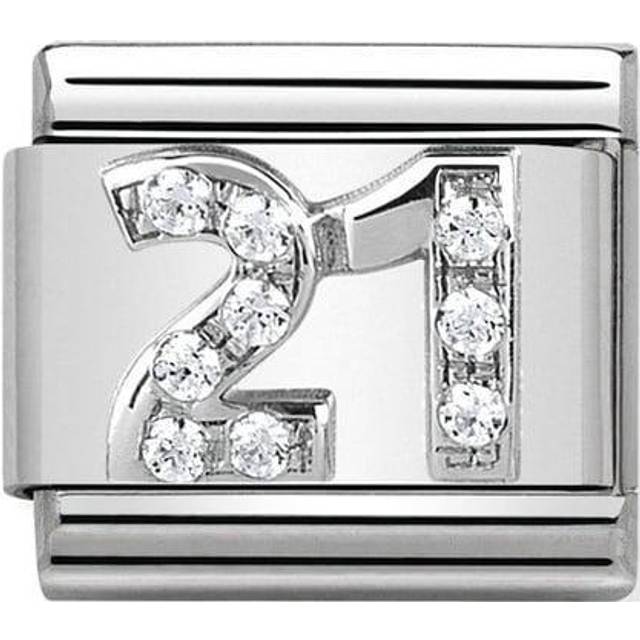 Nomination Classic Silver 21 Number Charms