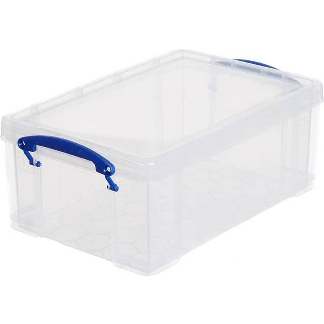 Really Useful Box Storage Box 9 L Transparent 25.5 x 39.5 x 15.5 cm