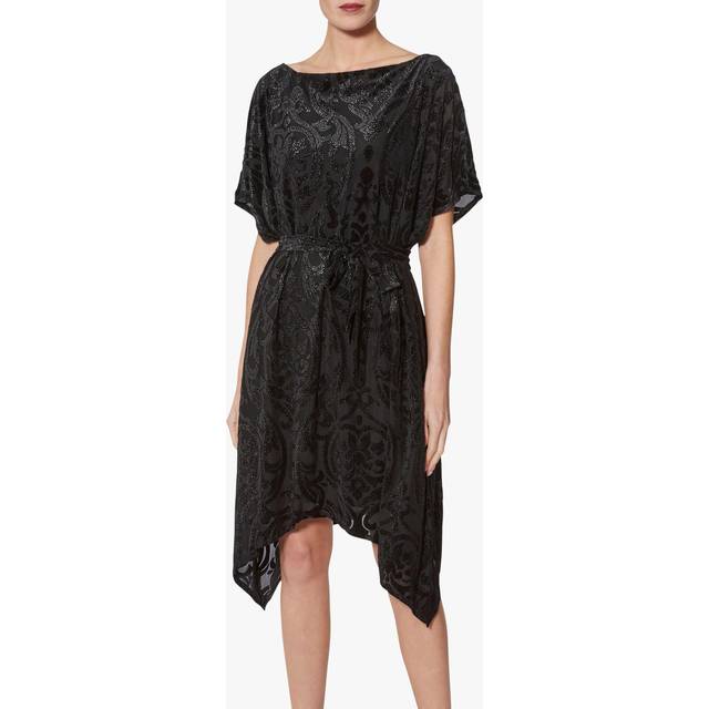 Gina Bacconi Elegant kaftan klänning för kvinnor cocktail, Svart, 38 SE