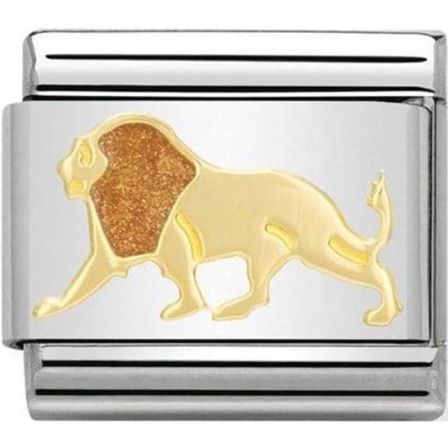 Nomination CLASSIC Gold Animals of Earth Lion Charm 030248/15