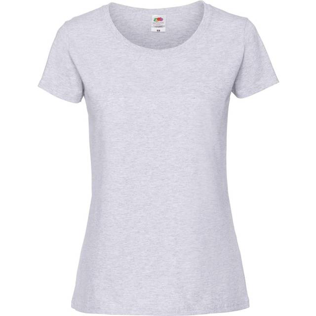 (2XL UK, Bottle Green) Fruit Of The Loom Womens/Ladies Fit Ringspun Premium Tshirt