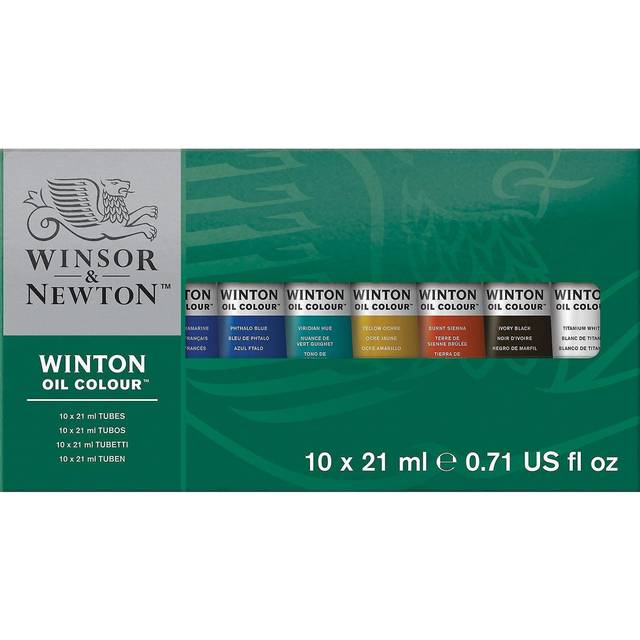 Winsor & Newton : Winton : Oil Paint : 21ml : Set of 10