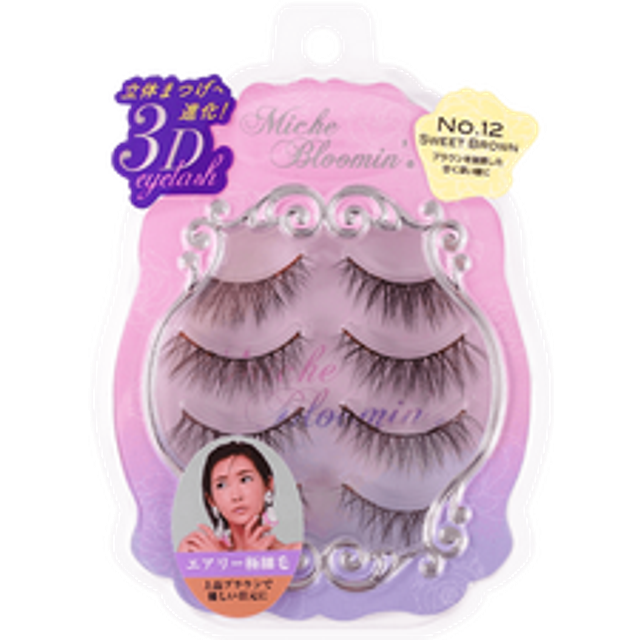 Miche Bloomin' - Eyelash Renewal 12 Sweet Brown 4 pairs