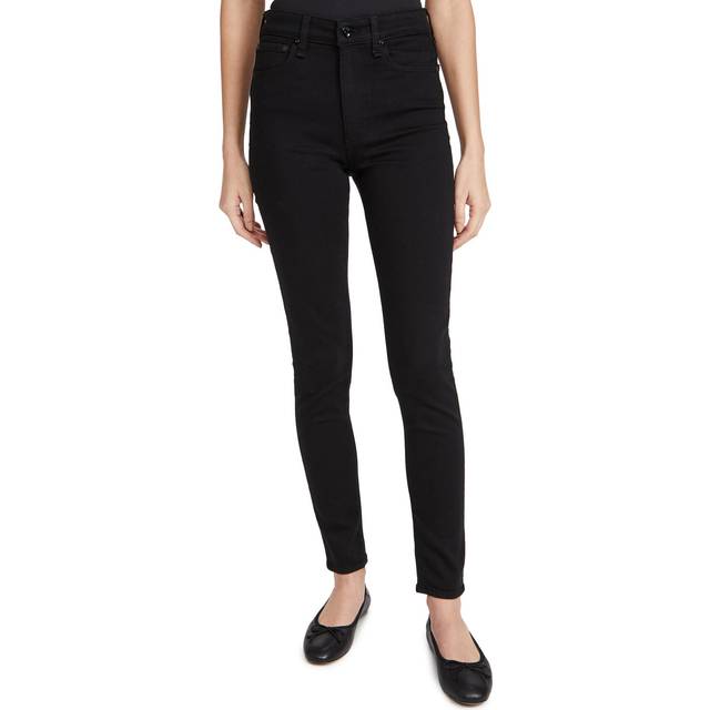 Flexi Nina High-Rise Skinny Jeans - BLACK - 25