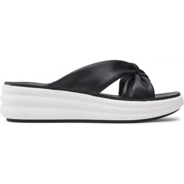 Ladies clarks casual cloudsteppers cushion soft toe post sandals drift ave
