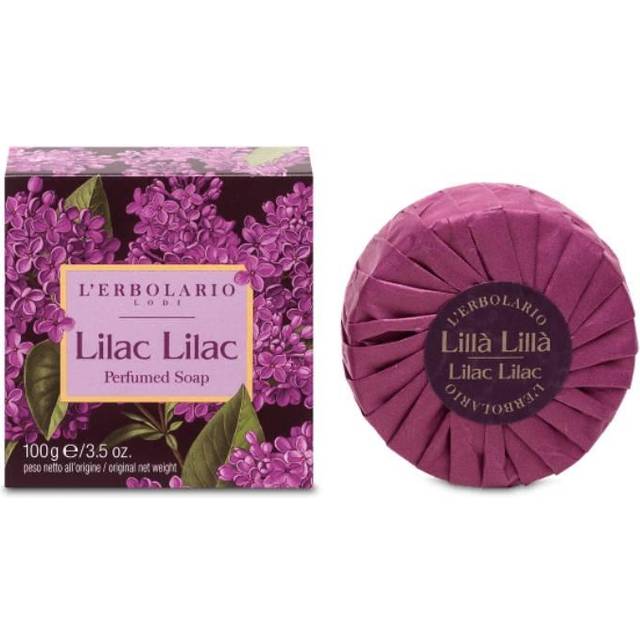 LErbolario Lilac Lila Perfumed Soap for Unisex 3.5 oz Soap