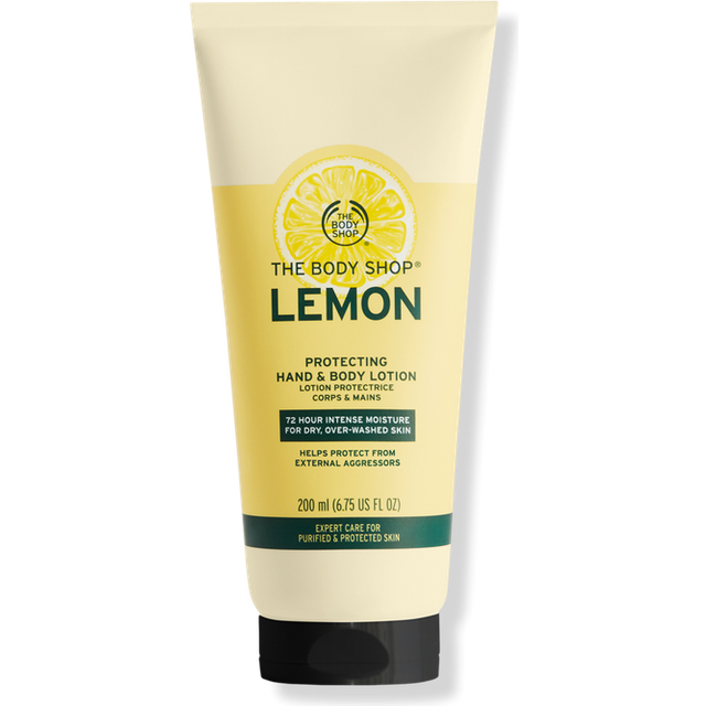 The Body Shop Lemon Protecting Hand & Body Lotion - Intensely Hydrating Moisturizer - 6.75 oz