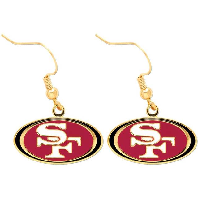 San Francisco 49ers Logo Wire Earrings