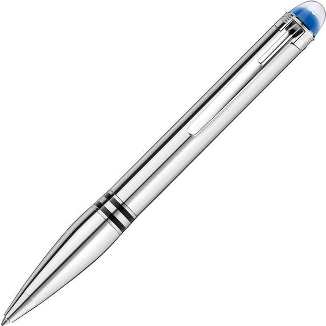 Montblanc Ballpoint Pen Star Walker Metal Silver 118877 Luxury Writing Instrument 2 Year Manufacturer International Warranty 132513 [Item] silver