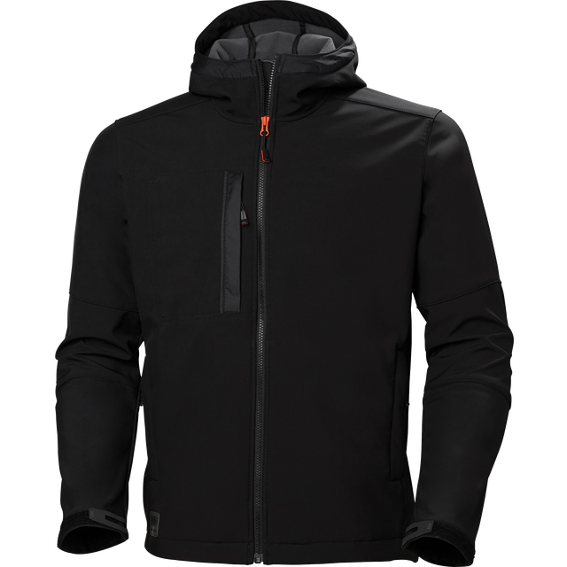 Softshelljacka HH Kensington herr svart stl L (L)