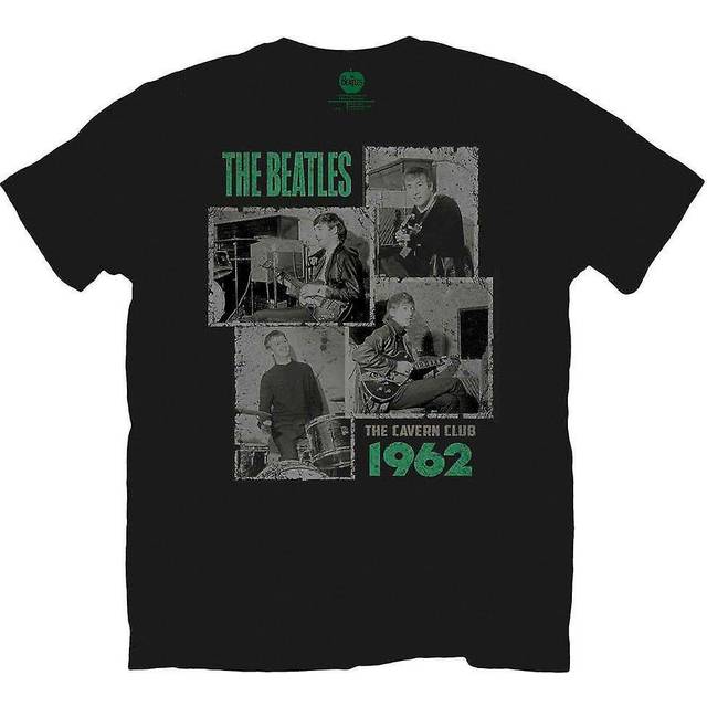 (XL, Black) The Beatles Cavern Shots 1962 Tee