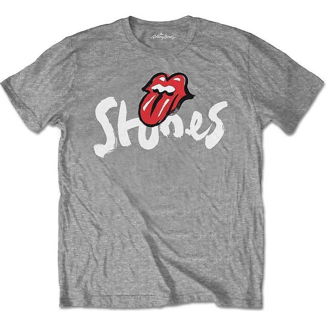 (S, Grey) The Rolling Stones No Filter Tour Brush Strokes T Shirt