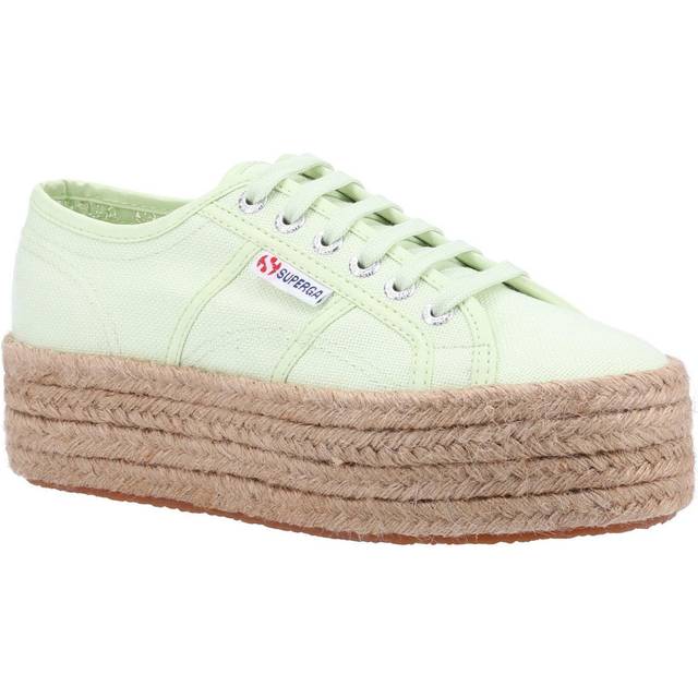 Superga 2790 Rope Shoe Green - Green Primrose - uk 7