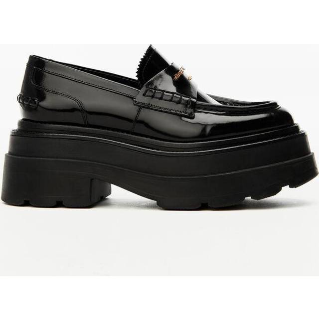 Alexander Wang Black Carter Platform Loafers - BLACK - IT 40