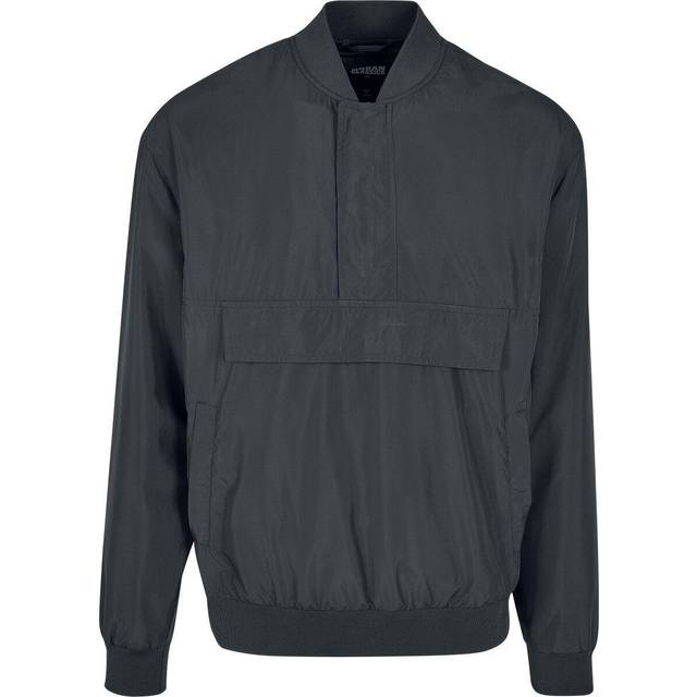 Urban Classics Tröja bomberjacka herr vindjacka svart basics, streetwear, svart, M