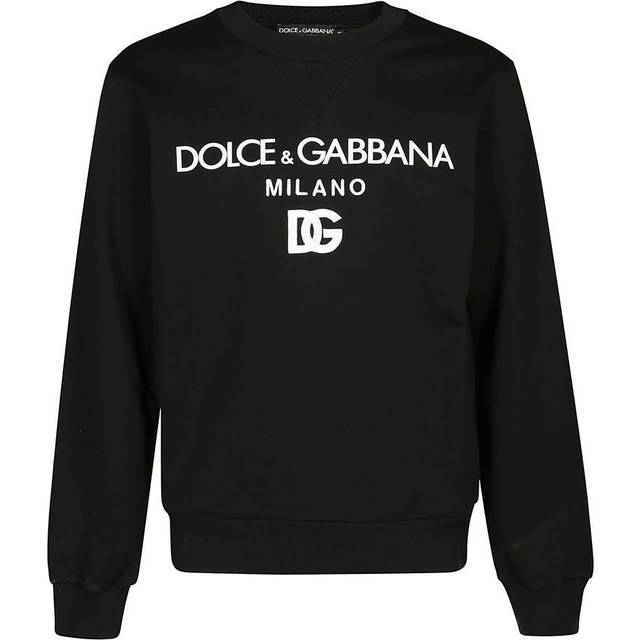 Dolce & Gabbana Silver Plaque T-Shirt in Navy Blue - Blue / S (46)