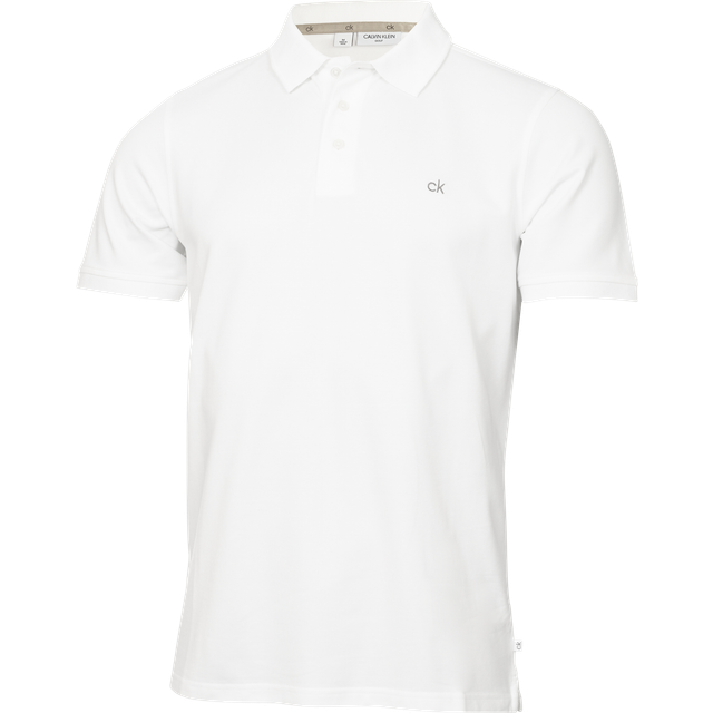 Calvin Klein Planet Polo Shirt - White White / L