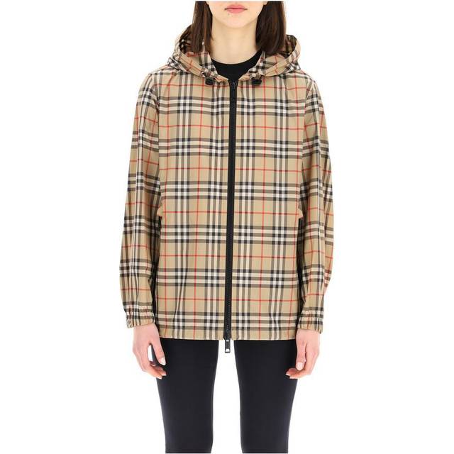 Burberry Check Jacket, Beige - Archive Beige - 12