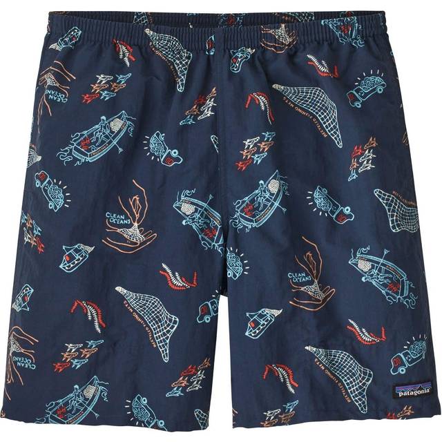 Patagonia Baggies Longs - Tidepool Blue/Clean Currents - S