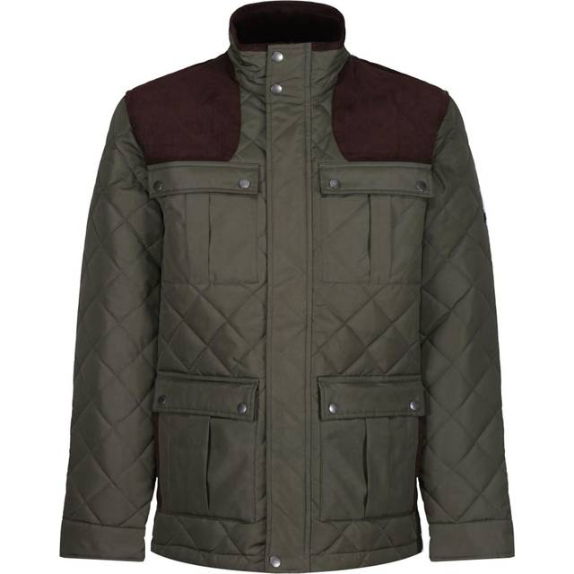 (3XL, Black) Regatta Mens Padbury Quilted Jacket