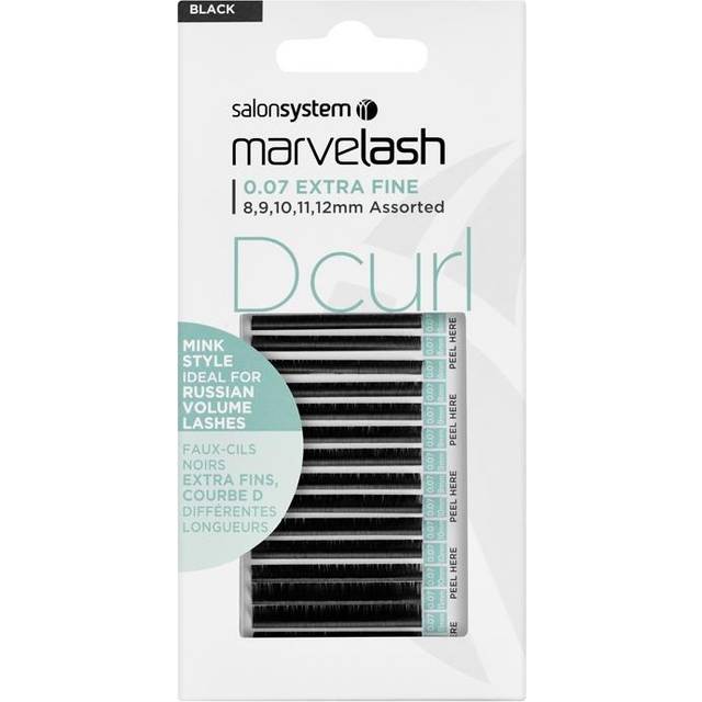 Salon System Lash Extension Russian Volume Individual Lashes - D Curl