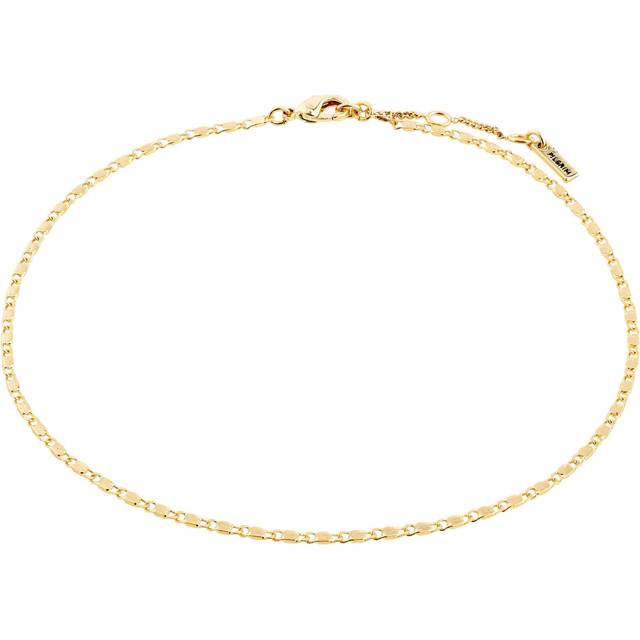PILGRIM Parisa Recycled Flat Link Ankle Chain |Guld |One Size
